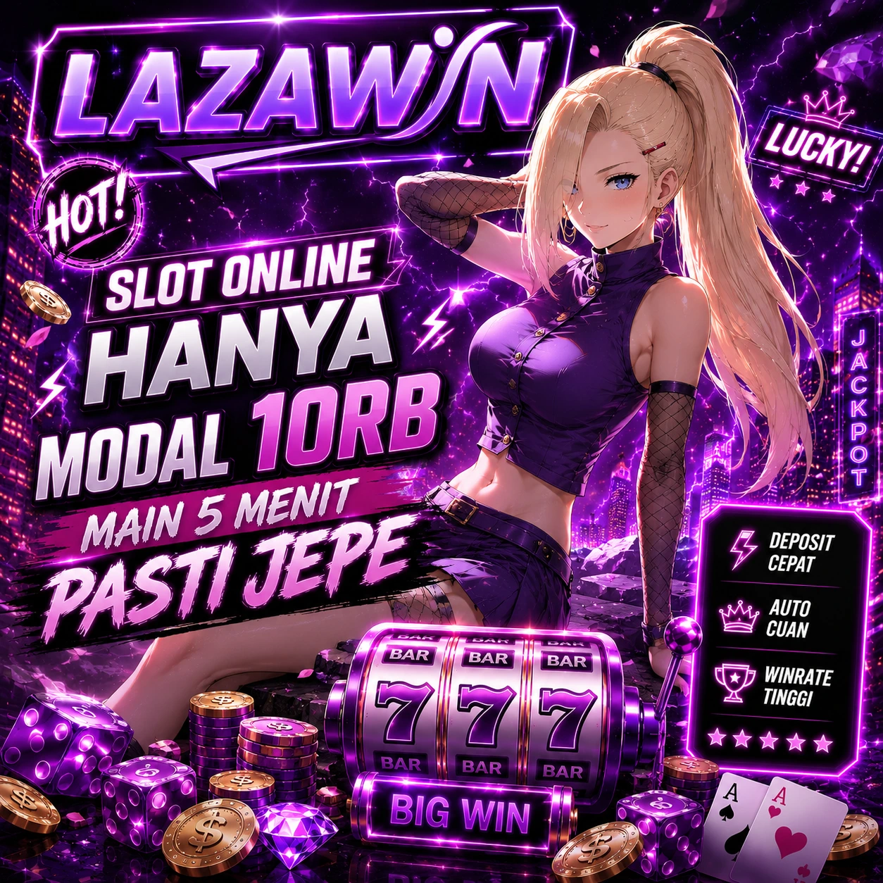 LAZAWIN Link Alternatif Login Slot Gacor Cuan Tersohor Jackpot Besar 2026